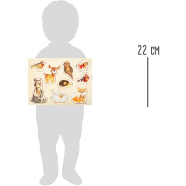 Vkládací puzzle Lesní zvířátka