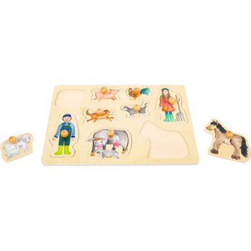 Vkládací puzzle Život na farmě