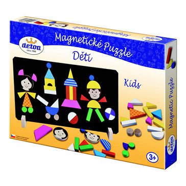 Magnetické puzzle Děti Magnetické puzzle Děti