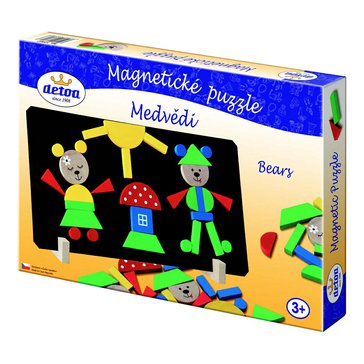 Magnetické puzzle Medvědi Magnetické puzzle Medvědi