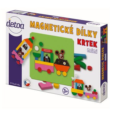 Magnetické dílky Krtek MINI Magnetické dílky Krtek MINI