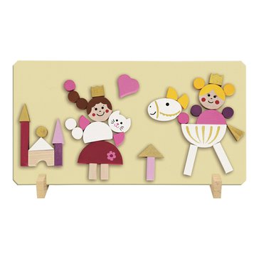 Magnetické puzzle princezny Magnetické puzzle princezny