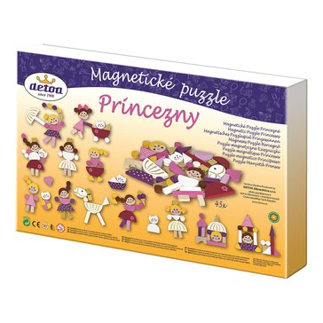 Magnetické puzzle princezny Magnetické puzzle princezny
