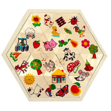 Puzzle mozaika Farma 24 dílků Puzzle mozaika Farma 24 dílků