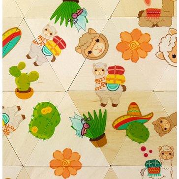 Puzzle mozaika Lama 24 dílků Puzzle mozaika Lama 24 dílků