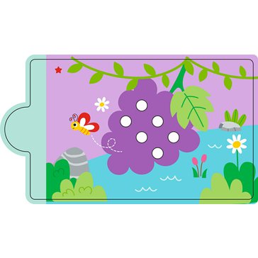 Magnetická hra Třídění barev s dinosaurem Magnetická hra Třídění barev s dinosaurem