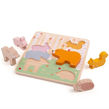 Dřevěné puzzle Woodland Dřevěné puzzle Woodland