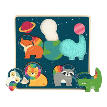 Vkládací puzzle Zvířecí astronauti Vkládací puzzle Zvířecí astronauti