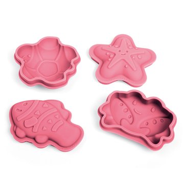 Silikonové formičky růžové Coral Silikonové formičky růžové Coral