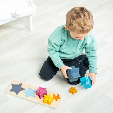 Vkládací puzzle Hvězdy Vkládací puzzle Hvězdy