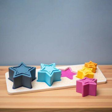 Vkládací puzzle Hvězdy Vkládací puzzle Hvězdy
