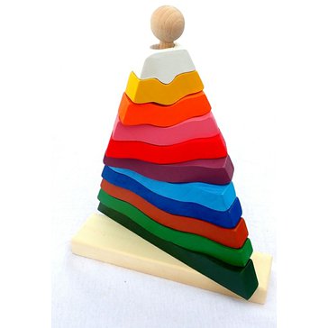 Dřevěná pyramida rozlišování barev Dřevěná pyramida rozlišování barev