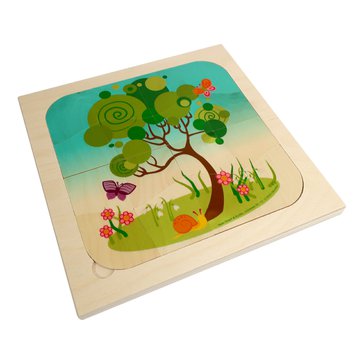Dřevěné puzzle roční období Dřevěné puzzle roční období