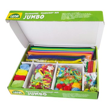 Lena Kreativní kufřík Jumbo zelený 800ks Lena Kreativní kufřík Jumbo zelený 800ks