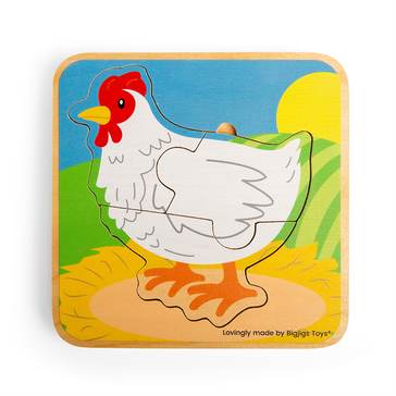 Puzzle Životní cyklus slepice Puzzle Životní cyklus slepice