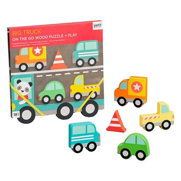 Robustní dřevěné puzzle Big Truck Robustní dřevěné puzzle Big Truck
