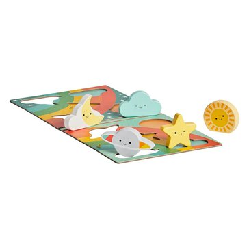 Robustní dřevěné puzzle Rainbow Robustní dřevěné puzzle Rainbow