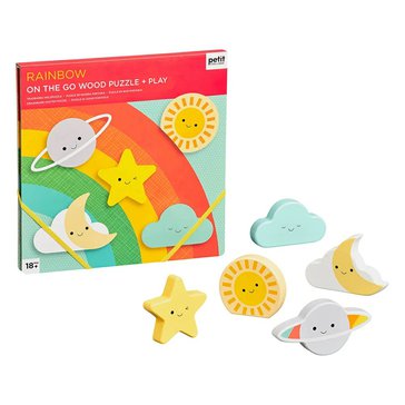 Robustní dřevěné puzzle Rainbow Robustní dřevěné puzzle Rainbow