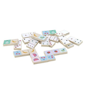 Dřevěné domino Ovoce a zelenina Sarah Betz Dřevěné domino Ovoce a zelenina Sarah Betz
