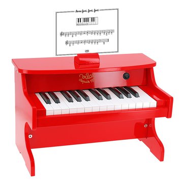 Elektronické piano červené Elektronické piano červené