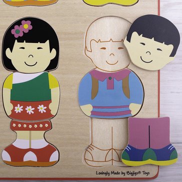 Vkládací puzzle kamarádi Vkládací puzzle kamarádi