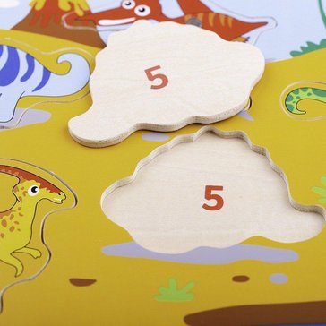 Dřevěné chytání dinosaurů Dřevěné chytání dinosaurů