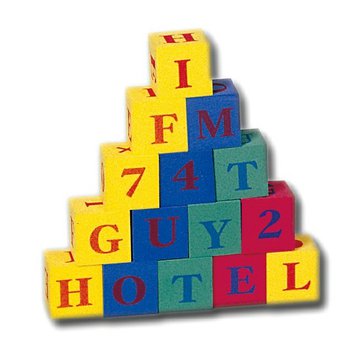 Pěnové kostky abeceda + čísla - FM 924 Pěnové kostky abeceda + čísla - FM 924