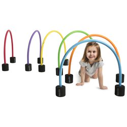 Pěnové prolézací branky – sada 6 barev