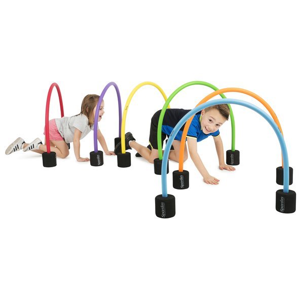 Pěnové prolézací branky – sada 6 barev