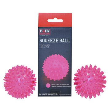 Squeeze ball 7.5 cm masážní ježek - pár Squeeze ball 7.5 cm masážní ježek - pár