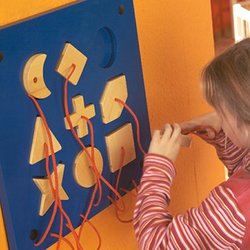 Tvary a výplně - hra s geometrickými tvary