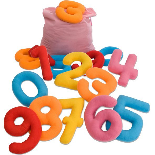 Čísla XL, 10 ks - didaktická pomůcka pro děti