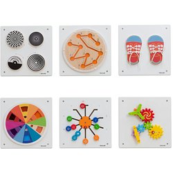 Duha - set her na stěnu, 6 ks