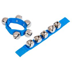 Náramek s 5-ti rolničkami (1 pár) - hudební nástroj