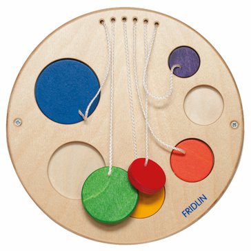 Zandavací kolečka – nástěnná hra, poznávání velikostí