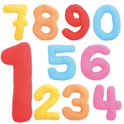 Čísla XL, 10 ks - didaktická pomůcka pro děti