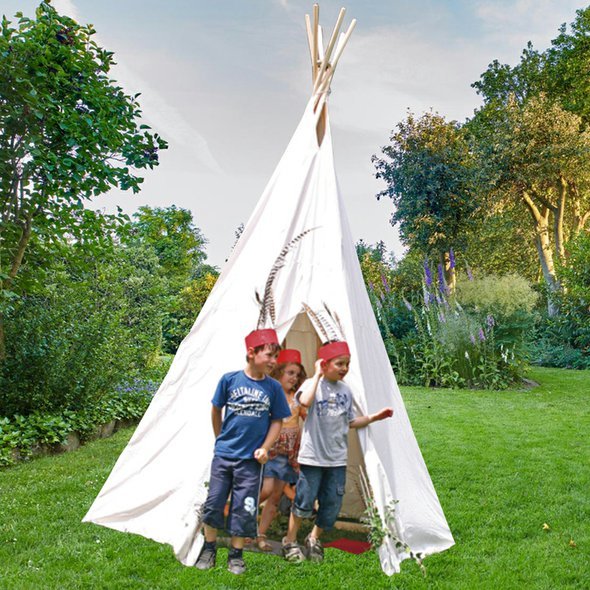 Indiánské týpí velké - pro venkovní použití