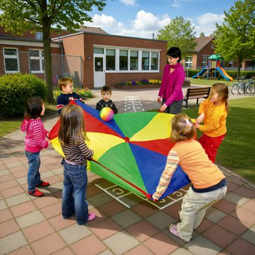 Motorický padák Ø 300 cm -  pro kooperativní hry