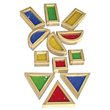Stavební kostky s perlami - hra s barvami a tvary