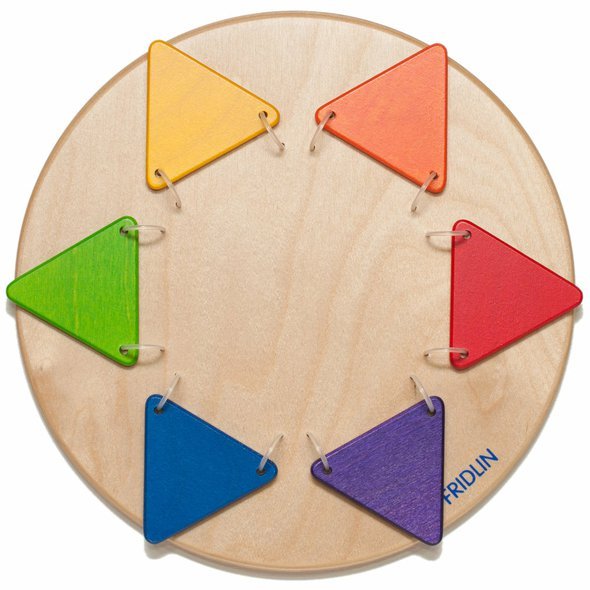 Klapací hvězda - hra s barvami a tvary