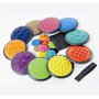 Taktilní disky "A+B" - hra na dotykové vnímání