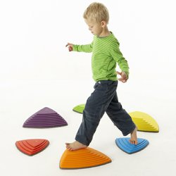 Barevné kameny - hra na motoriku a dotykové vnímání