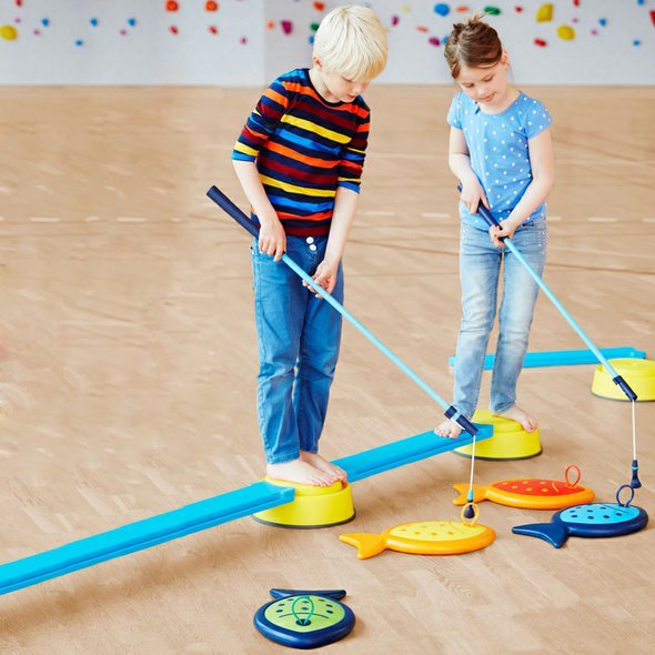 Velký rybolov - motorická hra na pozornost a koordinaci