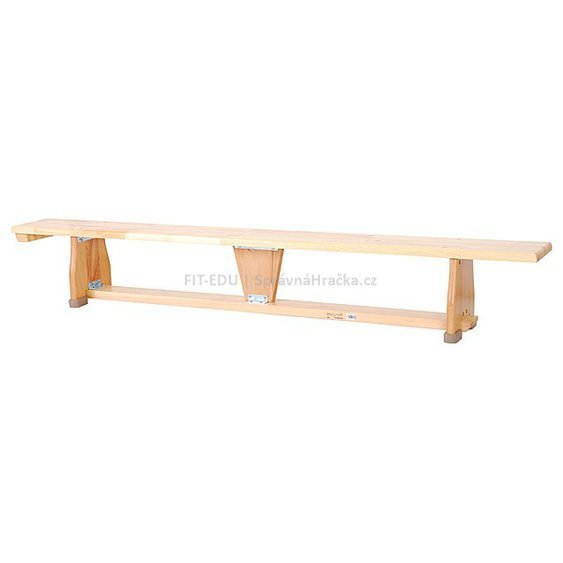 Gymnastická dřevěná lavička