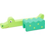 Molitanový krokodýl - dětský sedák s pratelným povlakem a pěnovou vyplní