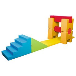 Cvičební sestava 10 - rehabilitační tvary, koženka PU