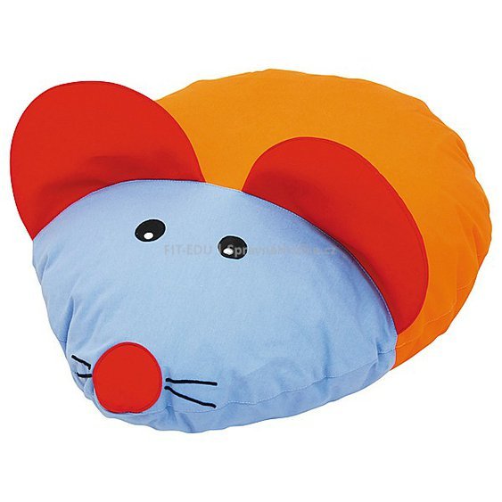 Dětský bavlněný polštář "Myška"