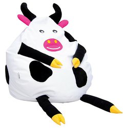 Senzorický polštář pro děti k odpočinku a poznávání " Kravička"