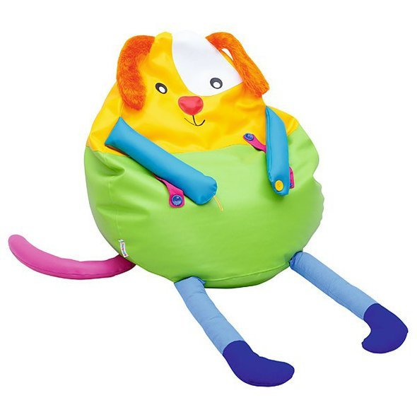 Senzorický polštář  pro děti k odpočinku a poznávání "Pejsek"