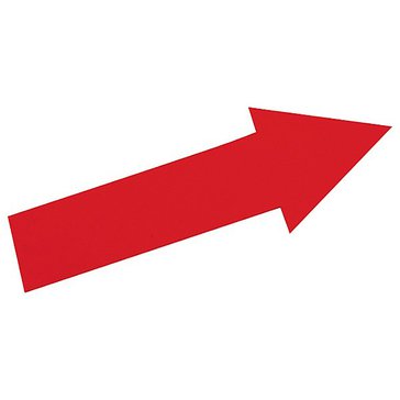 Červené šipky - gumové